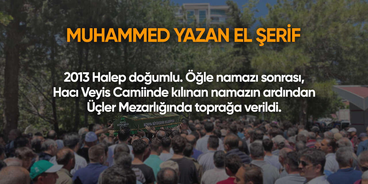 Konya'da bugün vefat edenler | 15 Nisan 2026 4